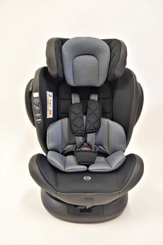  כסא בטיחות מסתובב 360° ETNA Bambino King מלידה ועד 36 ק"ג |מאפשר סיבוב 360° בלחיצה קלה על כפתור | 4 מצבי שכיבה | כולל מערכת איזופיקס המקבעת את הכיסא | התקנה באמצעות מערכת איזופיקס גם במצב בוסטר | כרית פנימית הניתרת להסרה עם גדילת הילד 