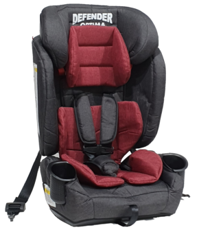 כיסא בטיחות משולב בוסטר דגם OPTIMA מבית DEFENDER לשימוש עד 50 ק"ג.